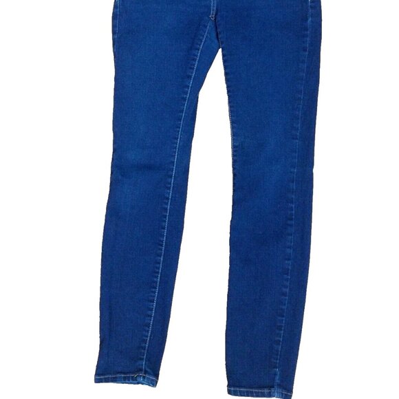 ANA A NEW APPROACH SKINNY JEANS WOMENS 2P PETITE DARK BLUE DENIM STRETCH PANTS - Picture 2 of 16